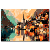 Paint by Numbers Hallstatt Austria