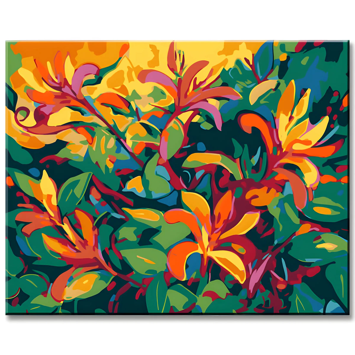 European Honeysuckle Painting by Numbers
