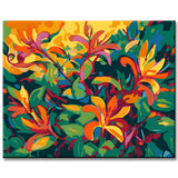 European Honeysuckle Painting by Numbers