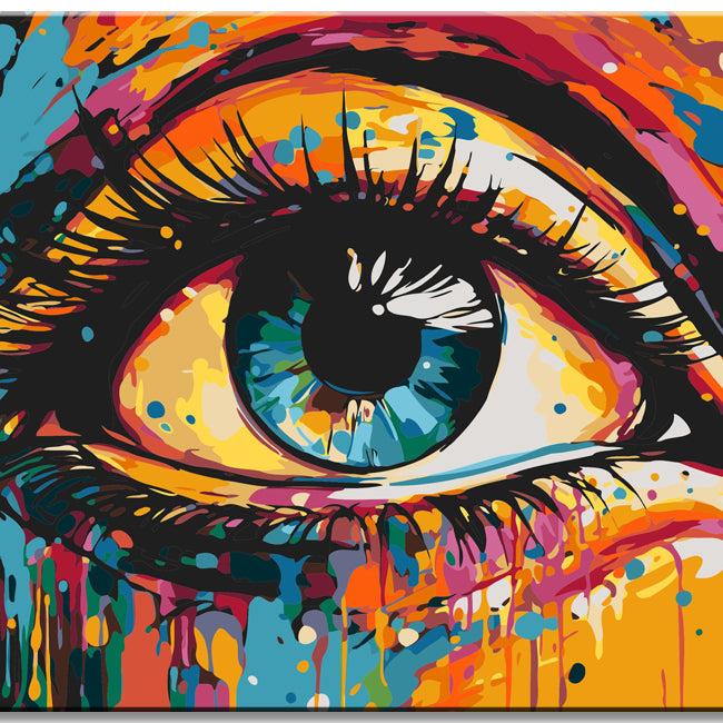 Pop-Art Art Icons as Bilderwand – Farbenfrohe und Lebendige Leinwandbilder, 6 parts