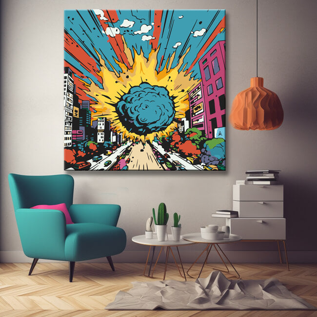 Pop Art Explosion - Paint by Numbers