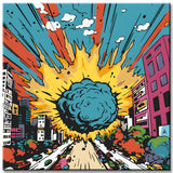 Pop Art Explosion Paint by Numbers