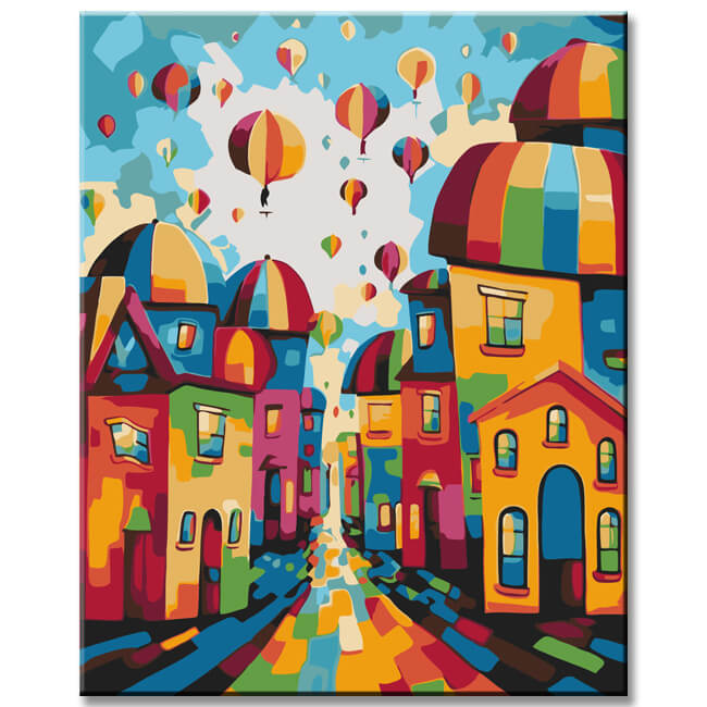 PopArt Balloons - Painting by Numbers