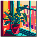 Plant View Still Art Painting by Numbers