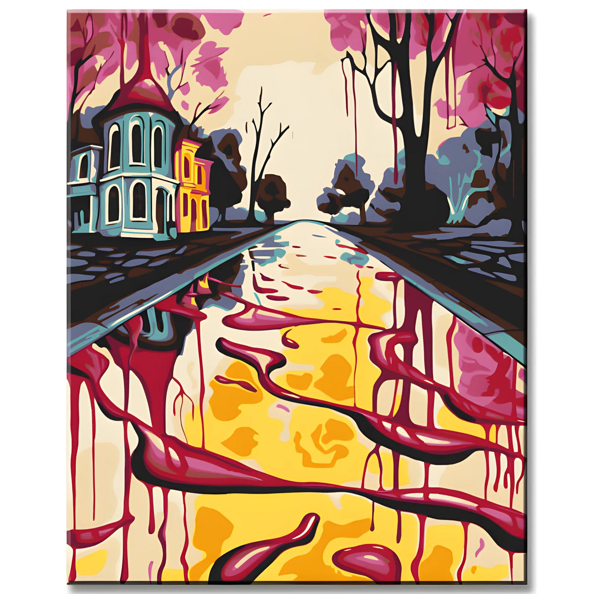 Painting by Numbers Creative Picture of A River