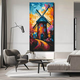 Painting by Numbers: Colored Windmill Art II