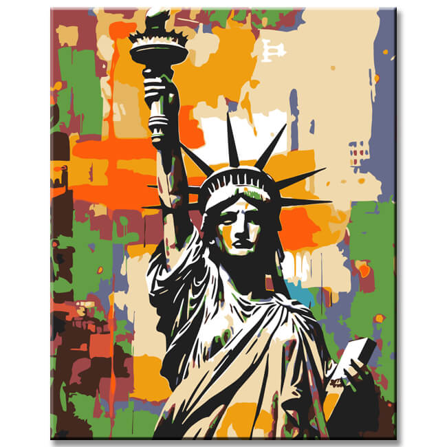 Pop-Art Art Icons as Bilderwand – Farbenfrohe und Lebendige Leinwandbilder, 6 parts