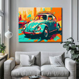 Painting by numbers: VW Beetle creative picture I
