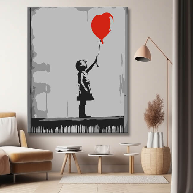 Line painting - paint by numbers