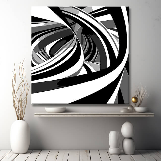Modern Art Style Painting by Numbers