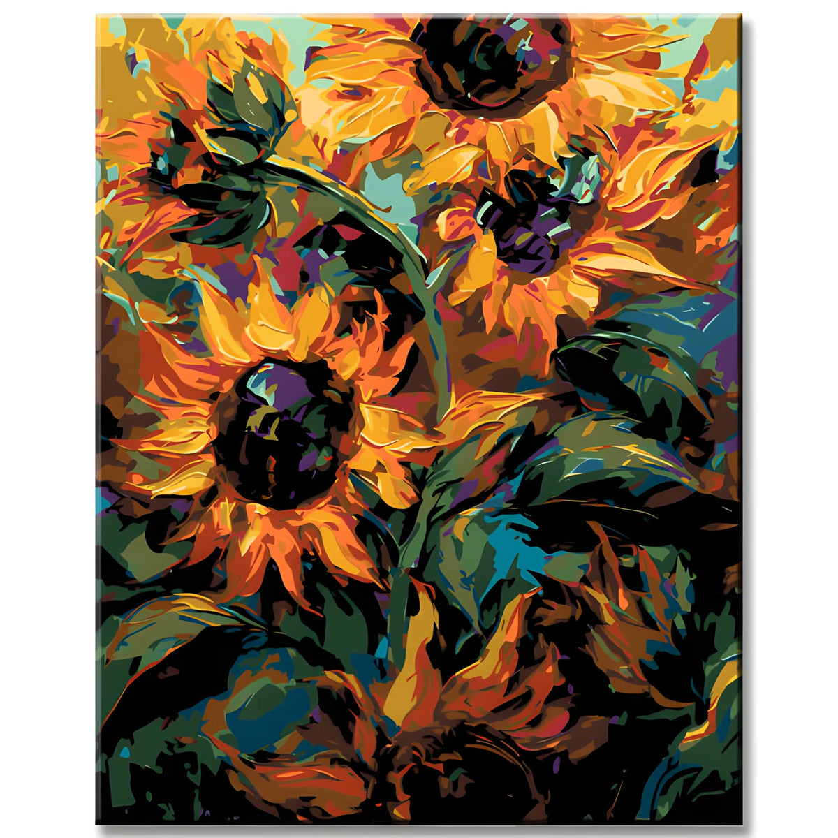 Sunflower Dreams Painting by Numbers II