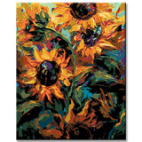 Sunflower Dreams Painting by Numbers