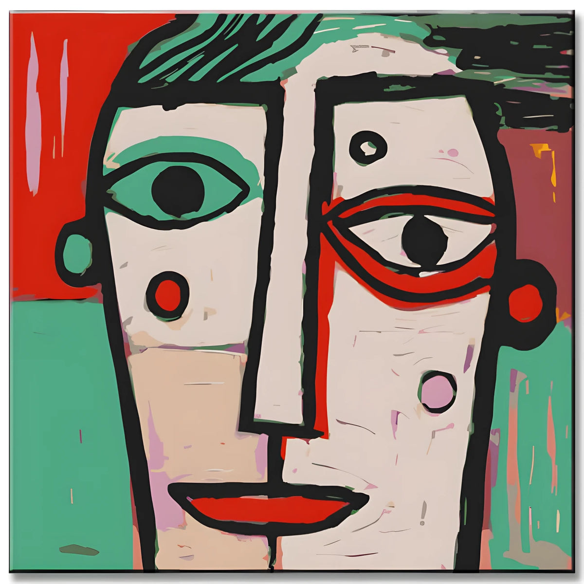 NaIVe Portrait Painting by Numbers