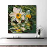 Paint by Numbers Daffodils Painting