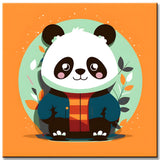 Paint by Numbers for Kids Panda Cub