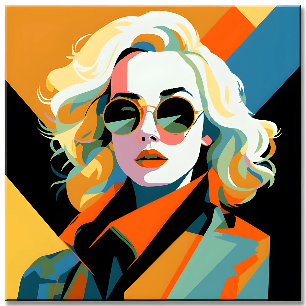 Fashion Girls Painting by Numbers