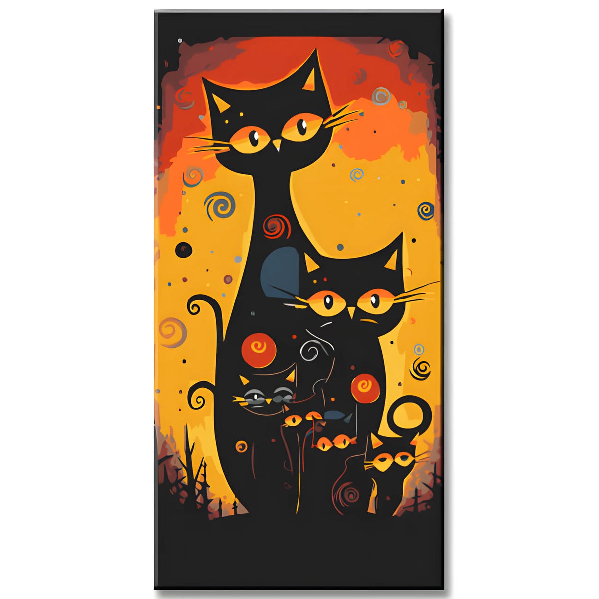 Paint by Numbers Cats Art Painting