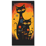 Paint by Numbers Cats Art Painting