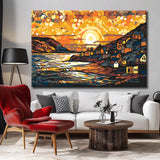 Paint by Numbers Mediterranean Painting