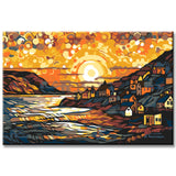 Paint by Numbers Mediterranean Painting