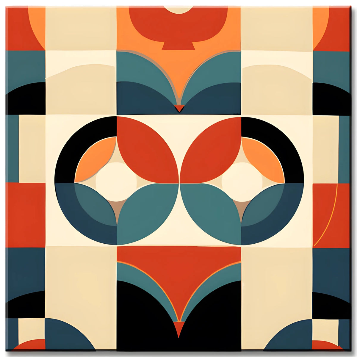 Colored Shapes Paint by Numbers