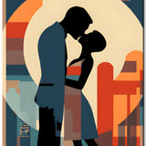 Bauhaus Kisses Painting by Numbers