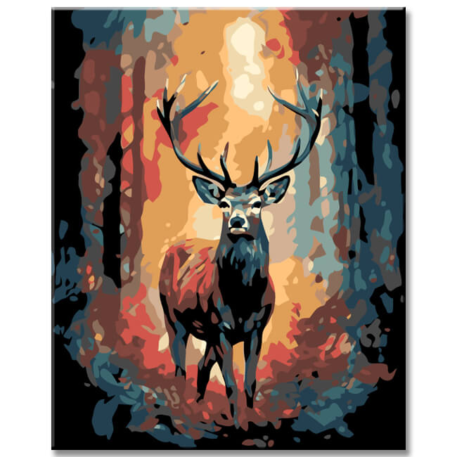 Painting by Numbers Proud Deer