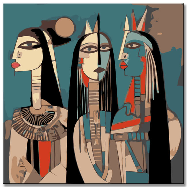 Painting by Numbers Pharaohs Portrait II