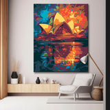 Sydney Opera House - Painting by Numbers, shipping from DE