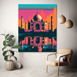 Taj Mahal Pop Art Painting by Numbers - Shipping from DE