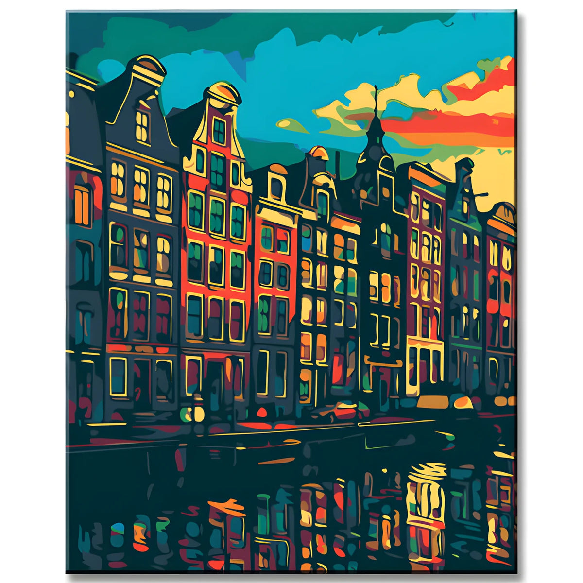 City View Amsterdam - Paint by Numbers