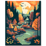 Fairytale Black forest Adventure Painting by Numbers