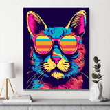 Cool cats painting by numbers