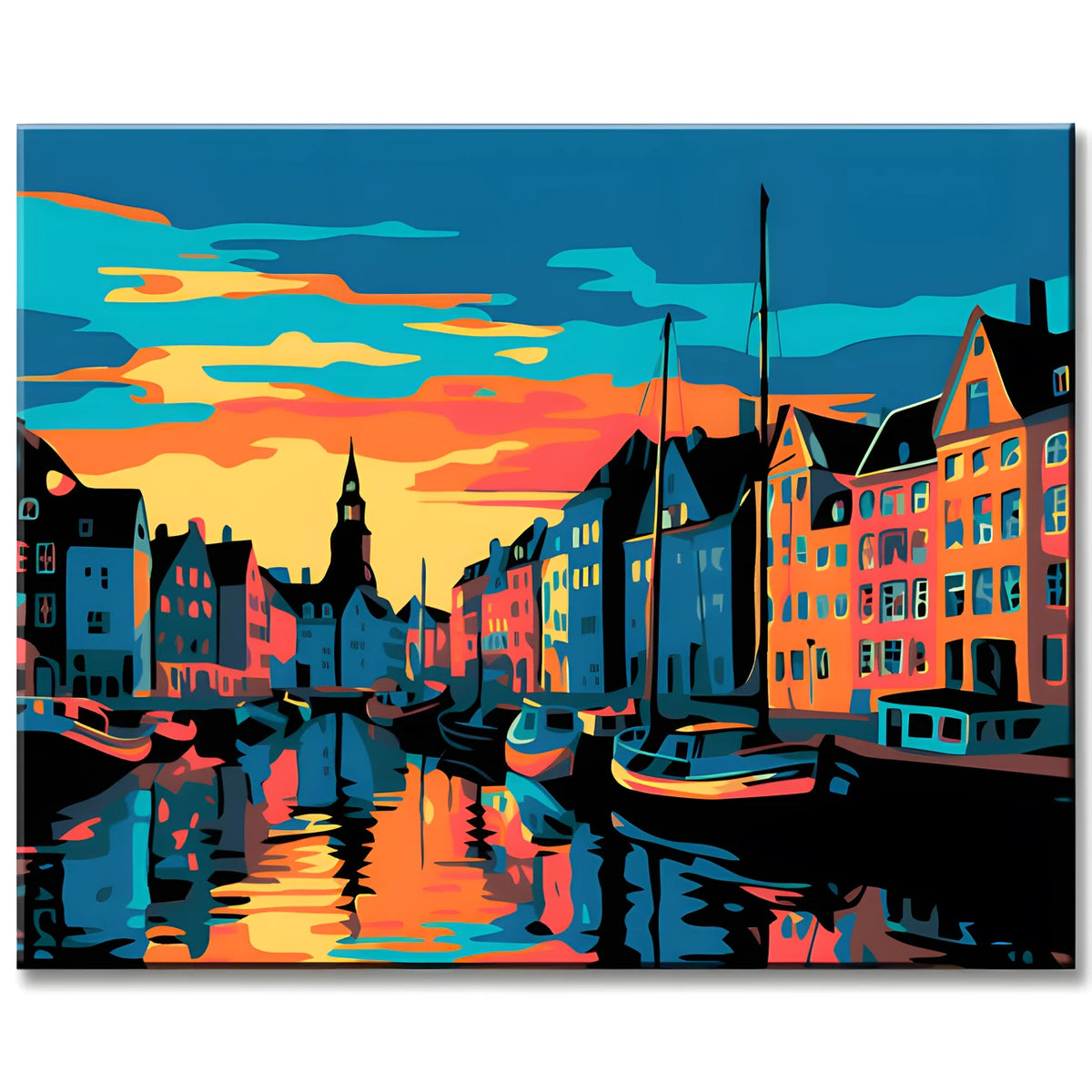 Painting by Numbers Port City