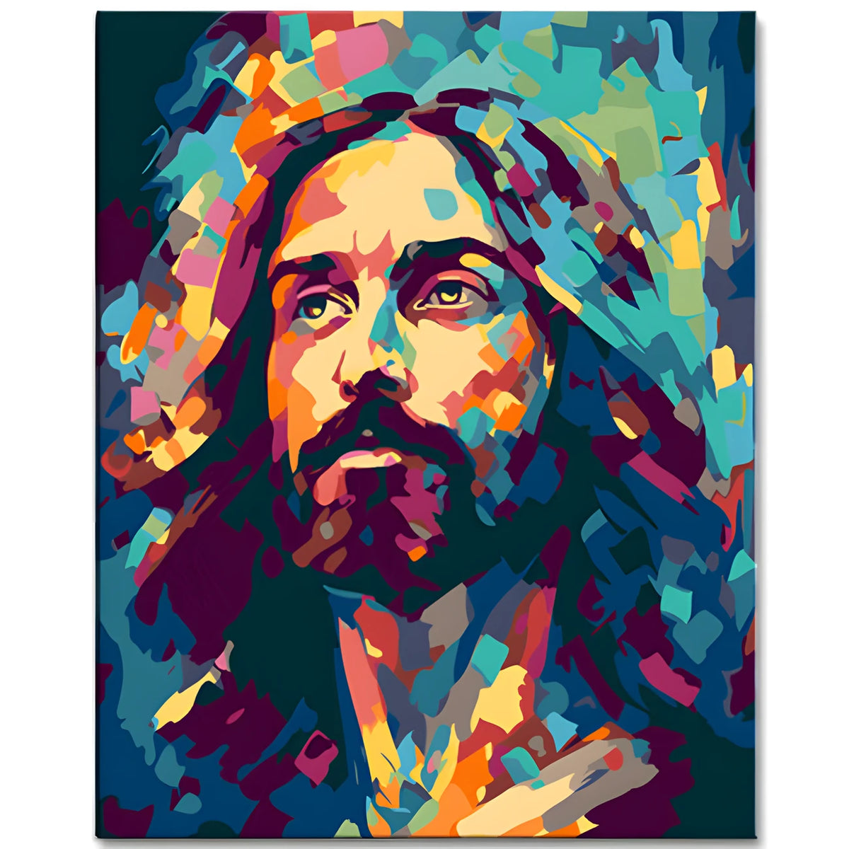 Jesus Christ Oil Painting Paint by Numbers