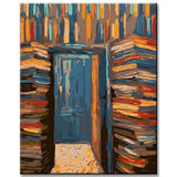 Bookcase Paint by Numbers