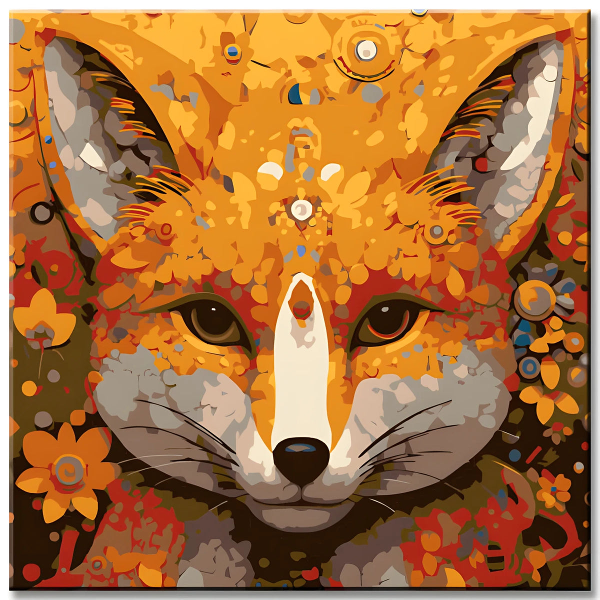 Fox - Paint by Numbers Animal Art