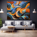 Abstract Pattern Splendor Painting by Numbers