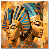 Egypt Pharaoh - Paint by Numbers
