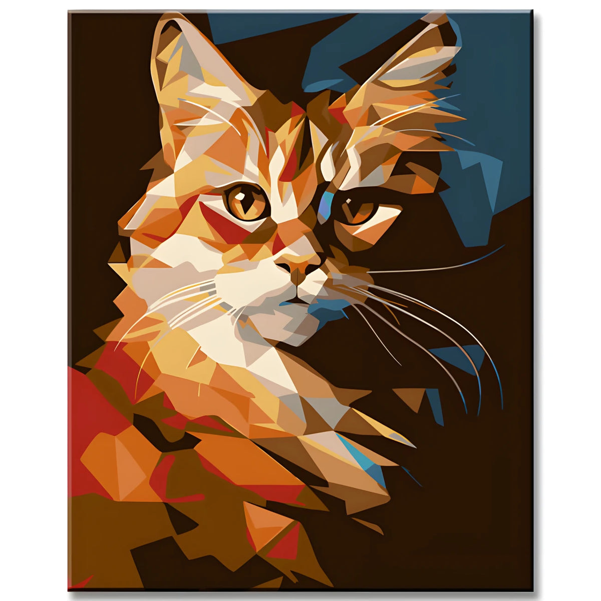 Paint by Numbers Siberian Cat