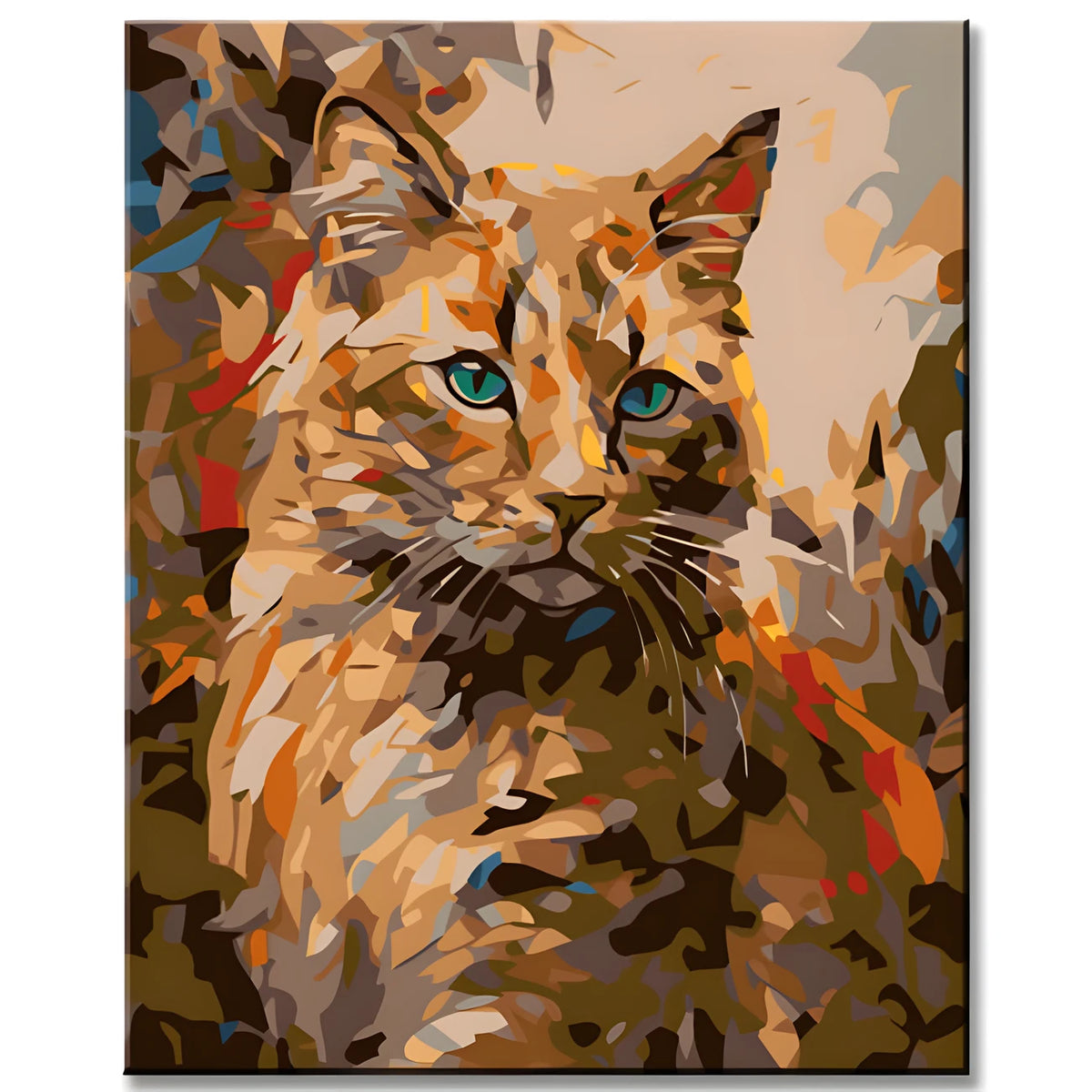 Paint by Numbers Somali Cat