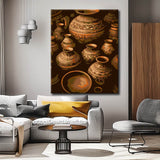 Paint by Numbers Pots Wall Art