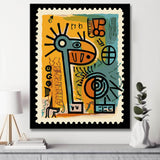 Moti stamp - painting by numbers