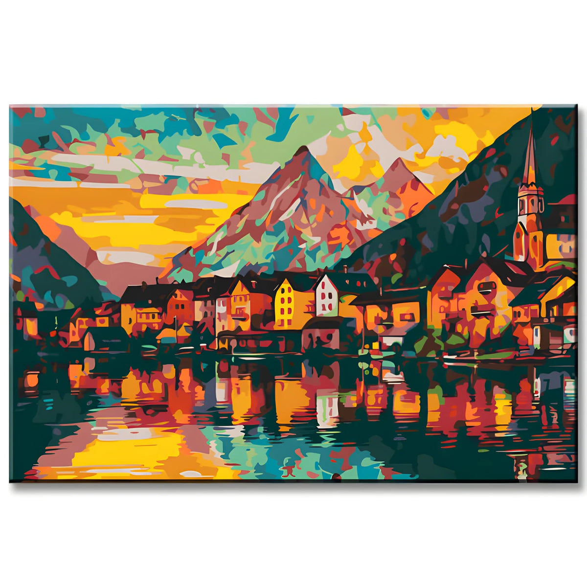 Engelberg Switzerland Painting by Numbers