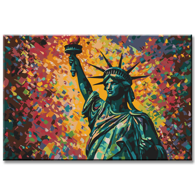 Statue of Liberty New York City USA Paint by Numbers