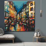Nantes cityscape - painting by numbers