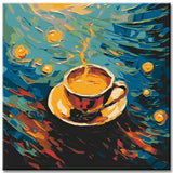 Coffee Cup Painting by Numbers