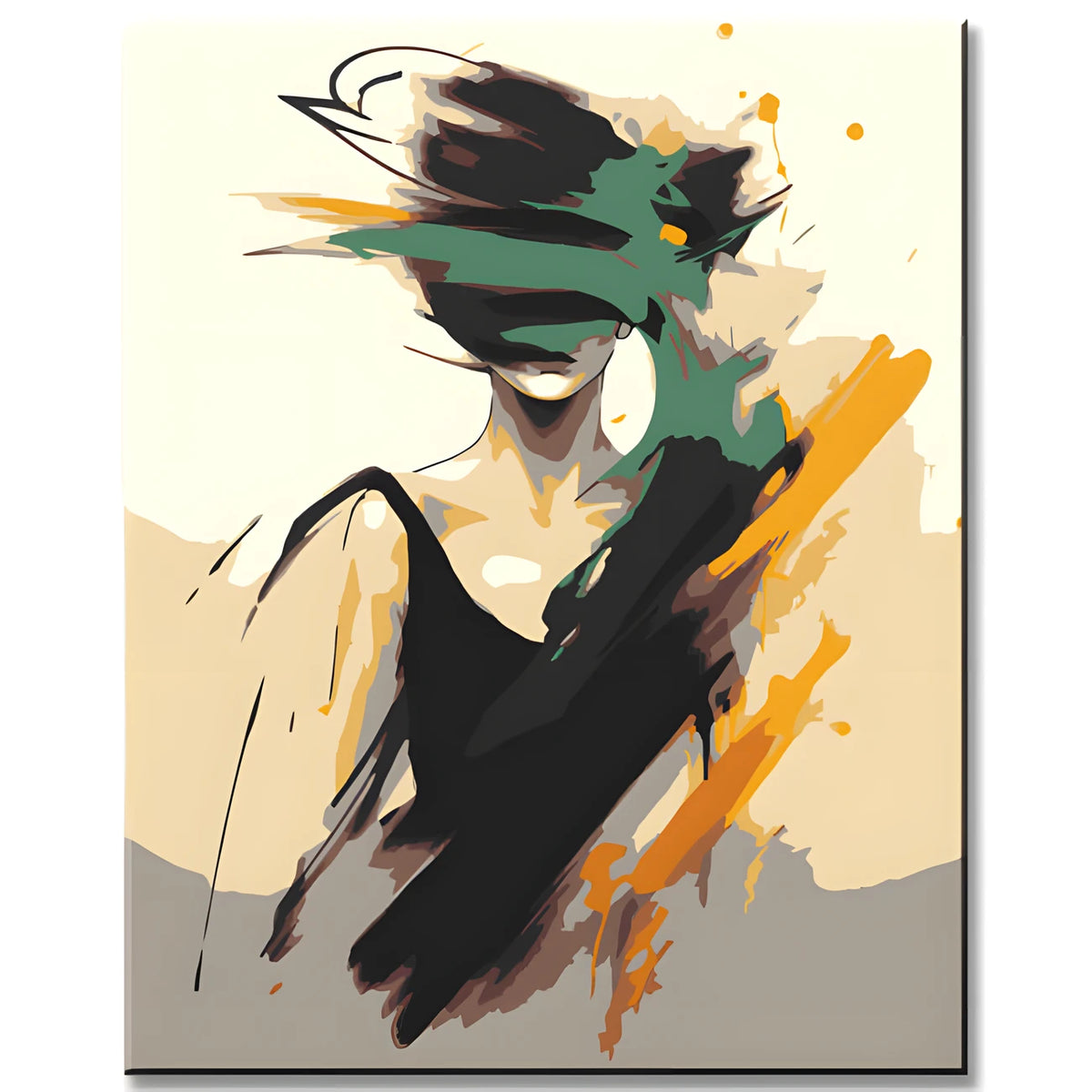 Paint by Numbers Abstract - Female Motif