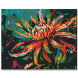 Blooming Flowers Painting by Numbers
