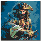 Painting by Numbers for Children Pirate